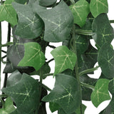 Artificial Ivy Bush 2 pcs 90 cm Green - Front View