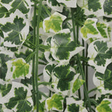 2 pcs Variegated Artificial Ivy Bush 90 cm - Front View