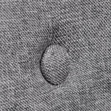 Dining Chairs 6 pcs Light Grey Fabric and Solid Oak Wood - 45-Degree Angle