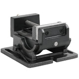 Manually Operated Tilting Drill Press Vice 110 mm - Rear View