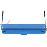 Manually Operated Sheet Metal Folding Machine 630 mm - Top-Down View