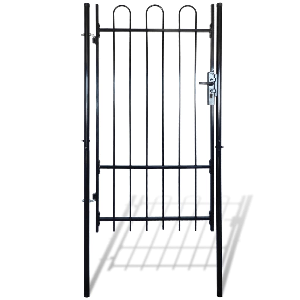 Fence Gate with Hoop Top (single) 100 x 198 cm