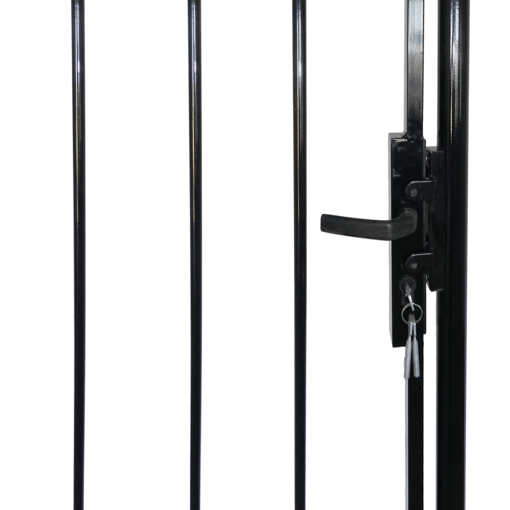 Fence Gate with Hoop Top (single) 100 x 198 cm
