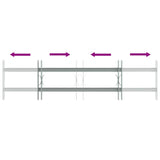 Adjustable Security Grille for Windows with 2 Crossbars 700-1050 mm