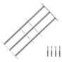 Adjustable Security Grille for Windows with 3 Crossbars 700-1050 mm