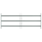 Adjustable Security Grille for Windows with 3 Crossbars 700-1050 mm