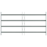 Adjustable Security Grille for Windows with 4 Crossbars 700-1050 mm