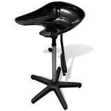 Black Salon Wash Basin - Front View