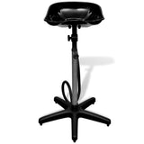 Black Salon Wash Basin - Side View