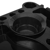 Hair Salon Plastic Trolley with Wheels - 45-Degree Angle