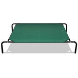Elevated Pet Bed with Steel Frame 110 x 80 cm