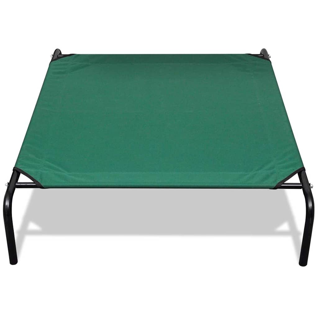 Elevated Pet Bed with Steel Frame 130 x 80 cm