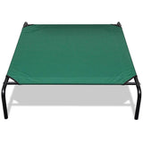 Elevated Pet Bed with Steel Frame 130 x 80 cm - Front View