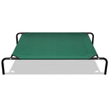Elevated Pet Bed with Steel Frame 130 x 80 cm - Top-Down View