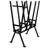 Black Powder-Coated Saw Horse for Woodworking