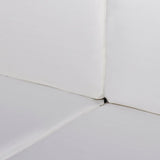 6 Piece Garden Lounge Set with Cushions Poly Rattan Brown - Top-Down View