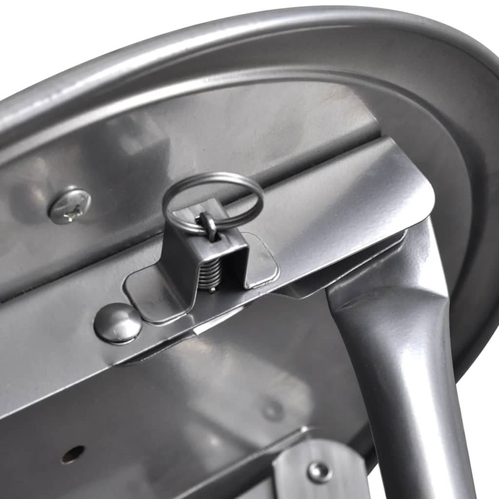 Folding Stools 4 pcs Faux Leather