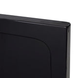 Rectangular ABS Shower Base Tray Black 80 x 100 cm - 45-Degree Angle