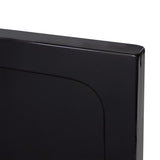 Rectangular ABS Shower Base Tray Black 80 x 110 cm - 45-Degree Angle