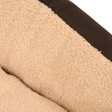 Warm Dog Bed with Padded Cushion S