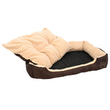 Warm Dog Bed with Padded Cushion S