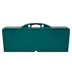 Foldable Camping Table Set with 4 Stools Light Green