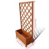 Trellis Planter 70 x 30 x 135 cm - 45-Degree Angle