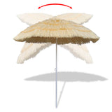 Tilt Beach Parasol Hawaii Style - Side View