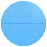 Round Pool Cover 488 cm PE Blue - Side View