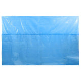 Rectangular Pool Cover 732 x 366 cm PE Blue - Side View