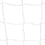Football Goal with Net 182x61x122 cm Steel White