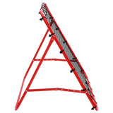 Adjustable Football Kickback Rebounder 100 x 100 cm - Side View