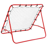 Adjustable Football Kickback Rebounder 100 x 100 cm - Top-Down View