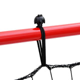 Adjustable Football Kickback Rebounder 100 x 100 cm - Close-Up Angle