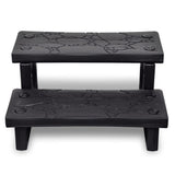 Black Spa Steps - Front View