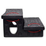 Black Spa Steps - Side View