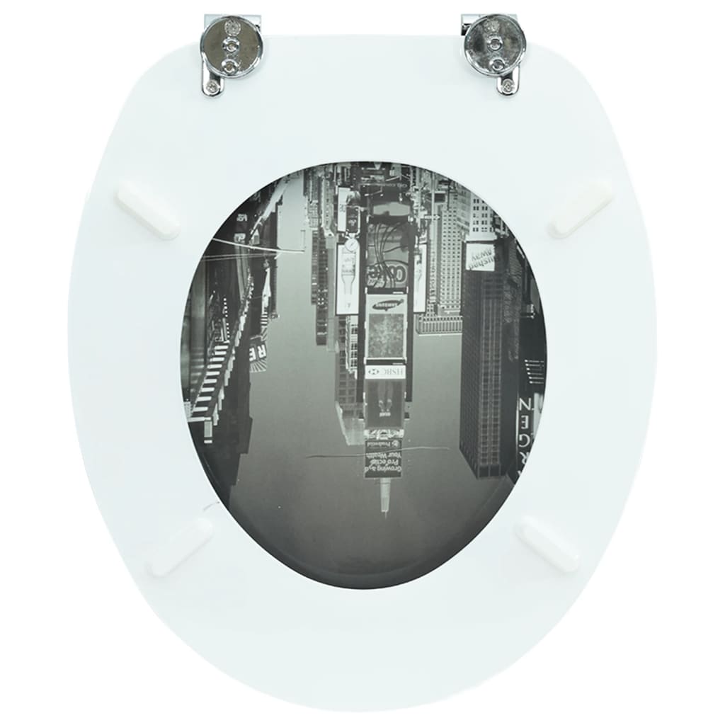 Toilet Seats with Hard Close Lids MDF New York
