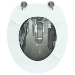 Toilet Seats with Hard Close Lids MDF New York