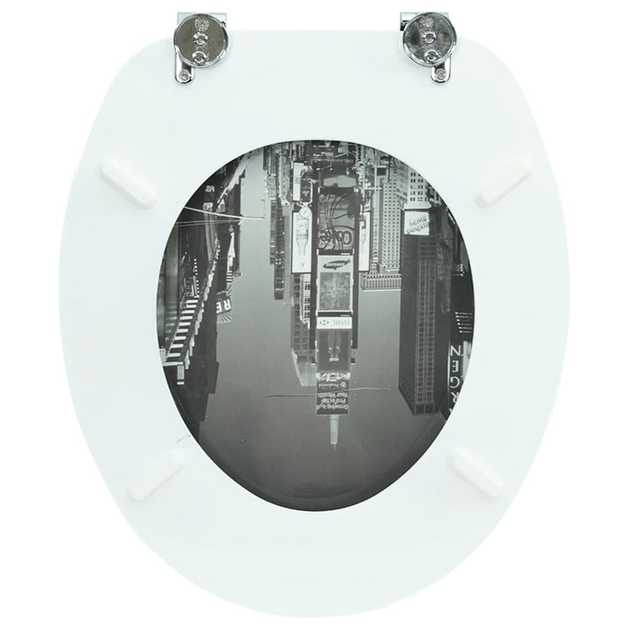 Toilet Seats with Hard Close Lids MDF New York