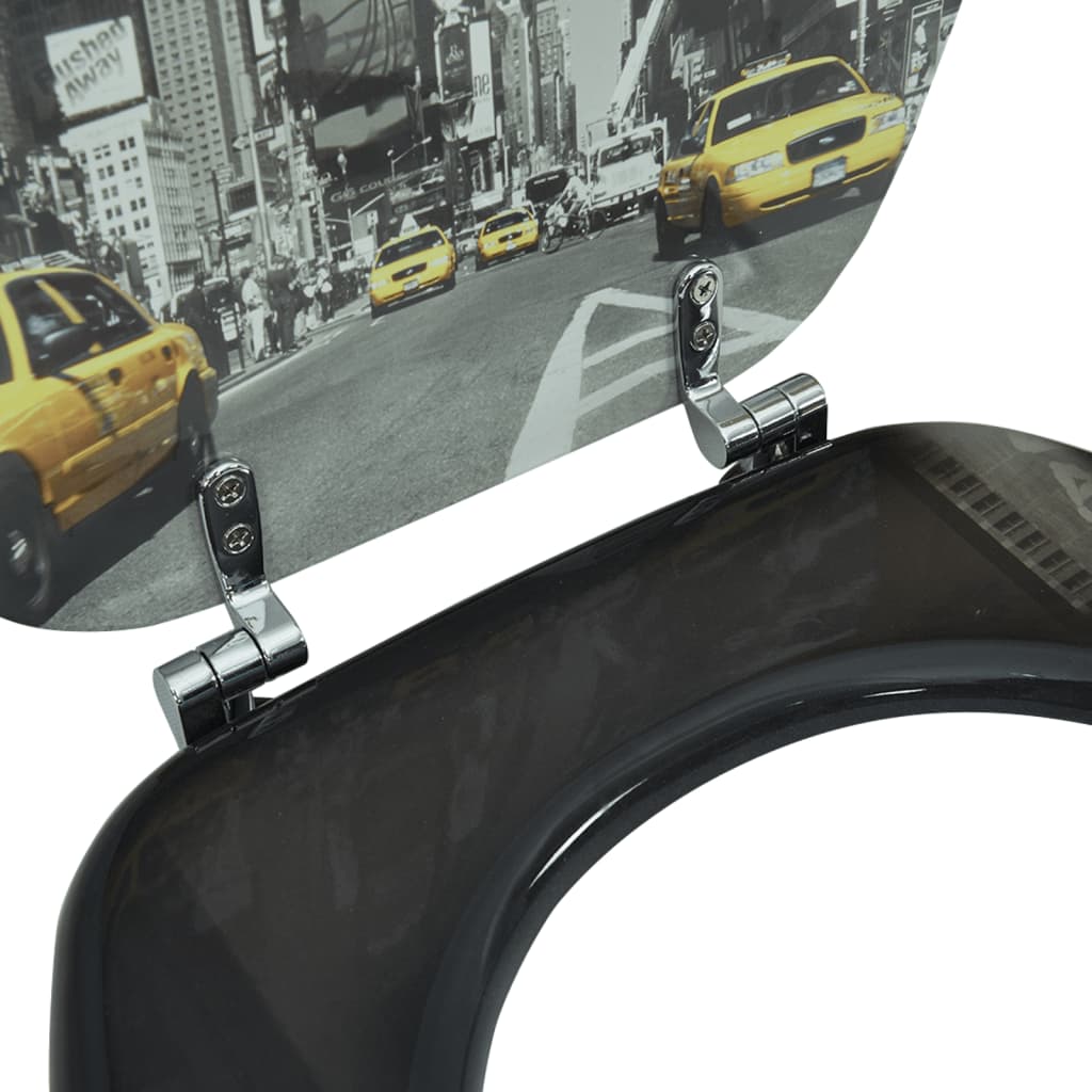 Toilet Seats with Hard Close Lids MDF New York