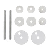 Toilet Seats with Hard Close Lids MDF Water - Extra Image