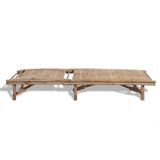 Sun Lounger Bamboo - Side View