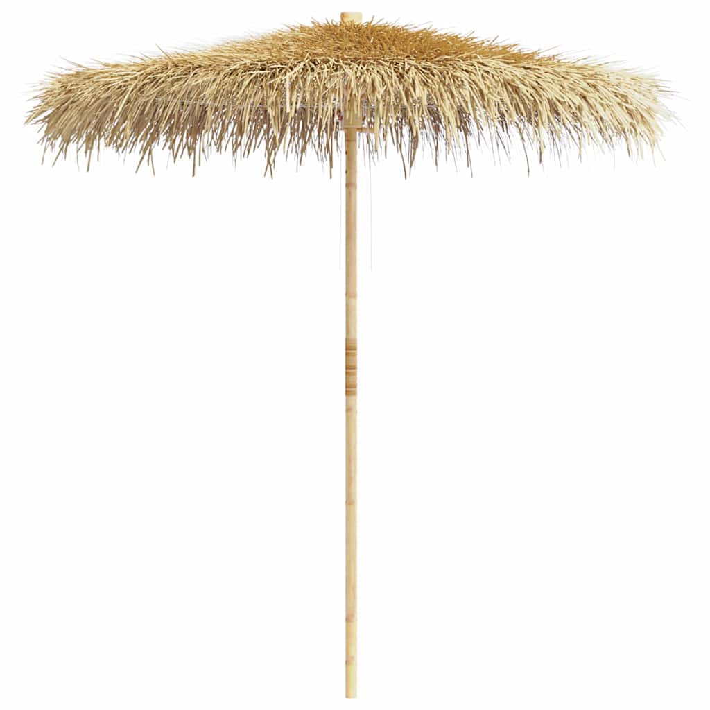 Bamboo Garden Parasol 270 cm with Banana Leaf Roof