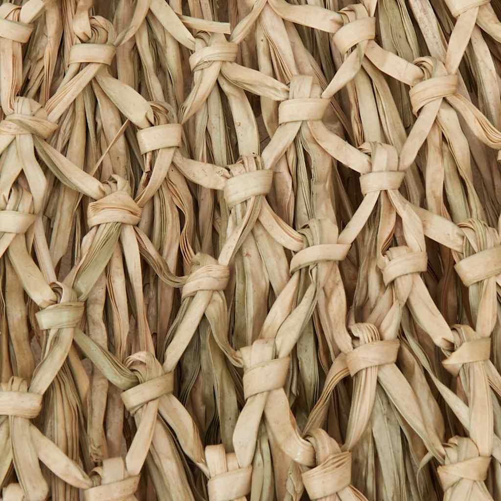 Bamboo Garden Parasol 270 cm with Banana Leaf Roof