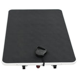 Portable Dog Grooming Table with Castors - Top-Down View