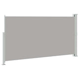 Patio Retractable Side Awning 160 x 300 cm Grey