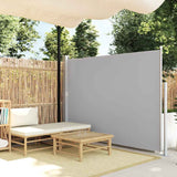 Patio Retractable Side Awning 160 x 300 cm Grey