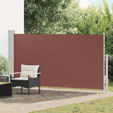 Patio Retractable Side Awning 160 x 300 cm Brown
