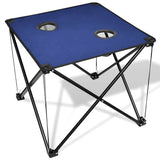 Foldable Camping Table Blue