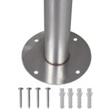 Stainless Steel Stand for Mailbox - Top-Down View